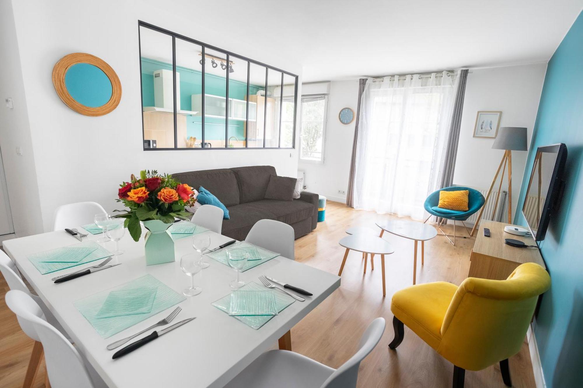 Appartement-Bao Tiam-Tiam Conciergerie-5Min Disneyland-Free Parking Serris Exterior photo